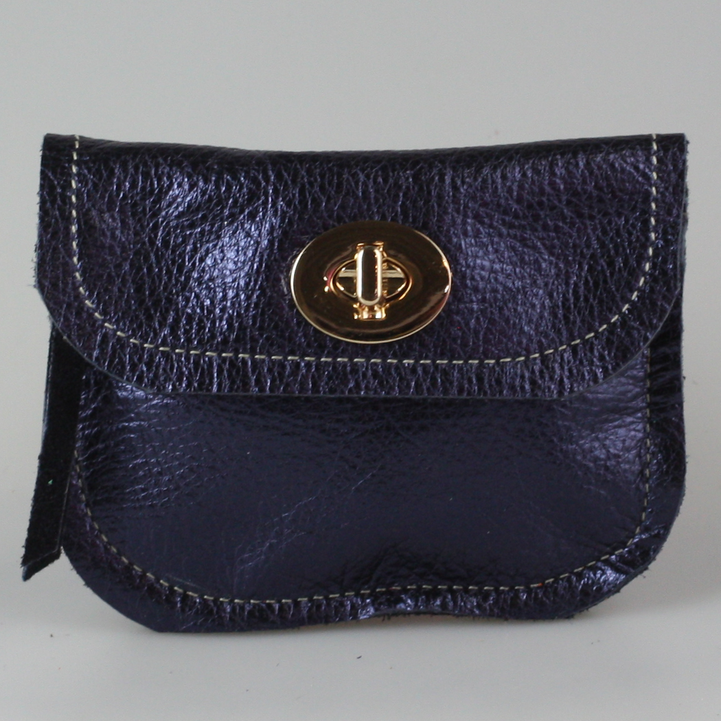 The Turnlock Metallic Wallet: 3 sizes! - Zina Kao Exclusives The Turnlock Metallic Wallet: 3 sizes! - Zina Kao Exclusives