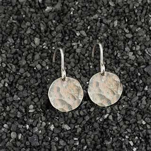 Hammered Disc Earring - 4 sizes!