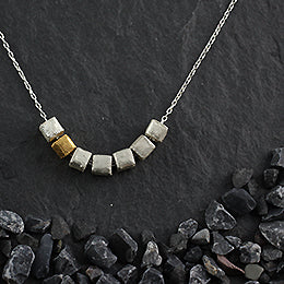 7 Microcube Necklace